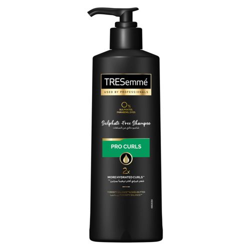 trresemme pro curls more hydrated shampo 250ml