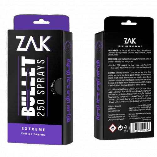 ZAK Extreme - Eau De Parfum - 25 ml