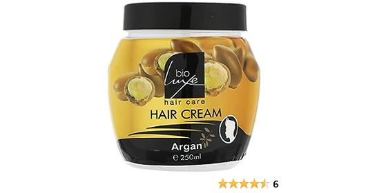bio luxe argan hair cream 250 ml