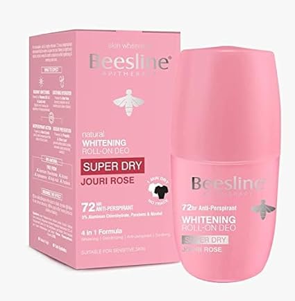 Beesline Whitening Roll On Deo Super Dry Jouri Rose - 50ML