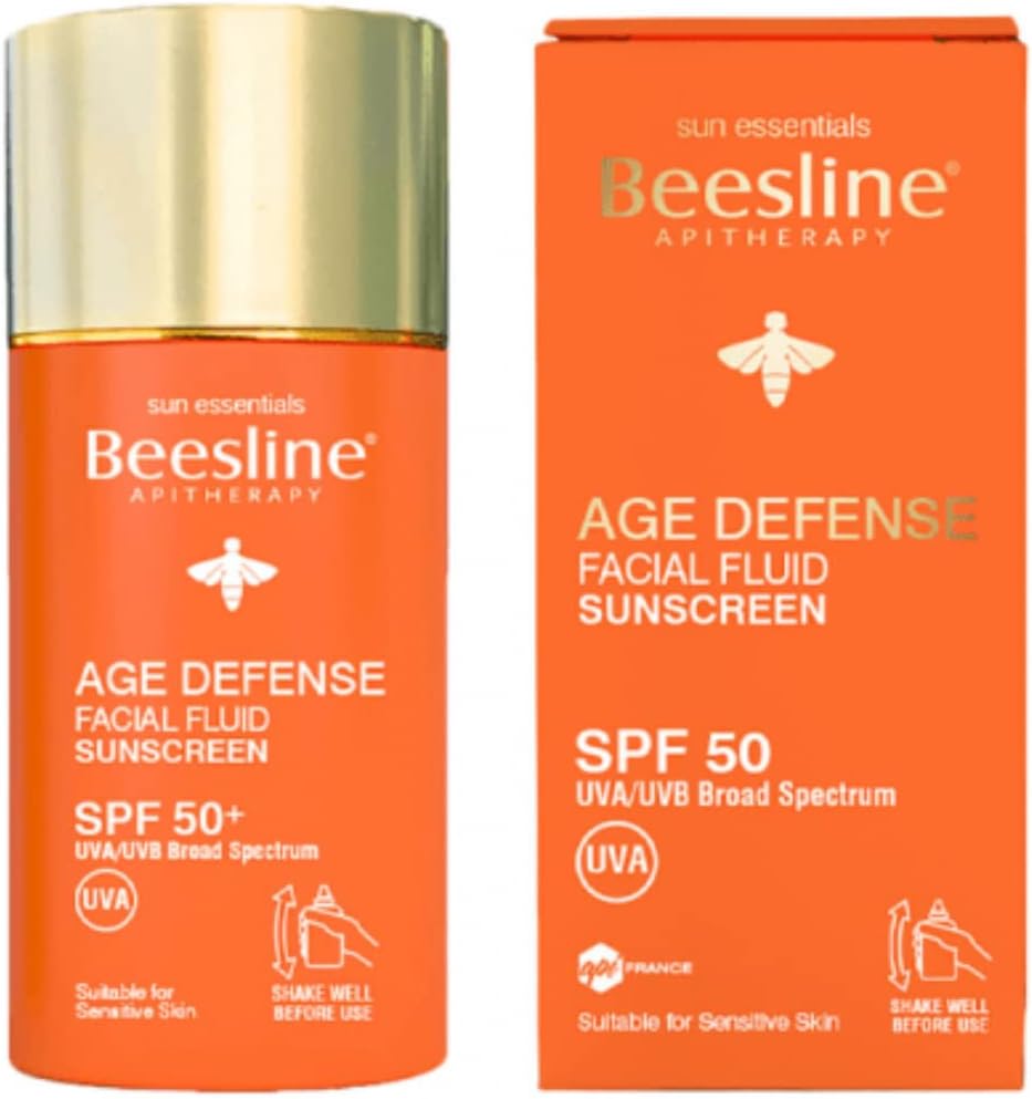 Beesline Age Defense Facial Fluid Sunscreem SPF 50 , 40ml
