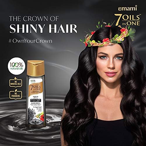 emami 7oils in one hair oil black seed 200ml