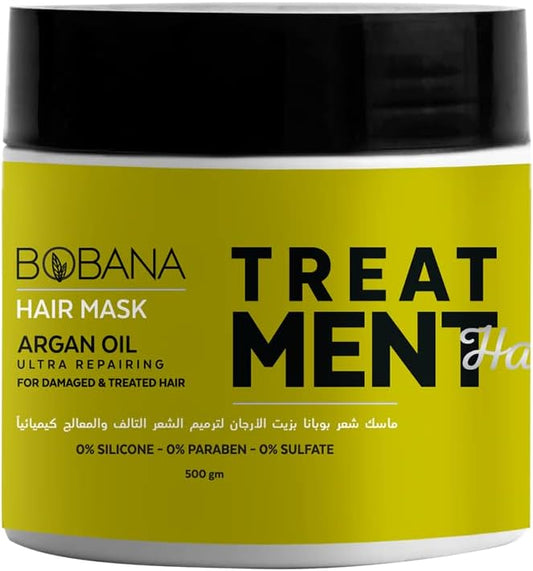 BOBANA ARGAN OIL TREATMENT HAIR MASK 500GM