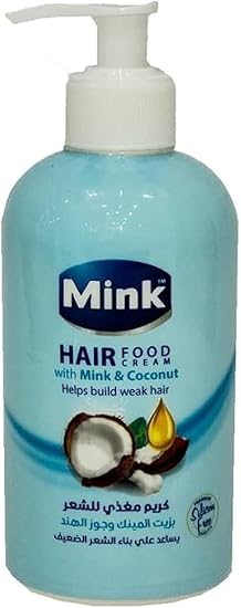 MINK HAIR FOOD cream coconut 350 ML