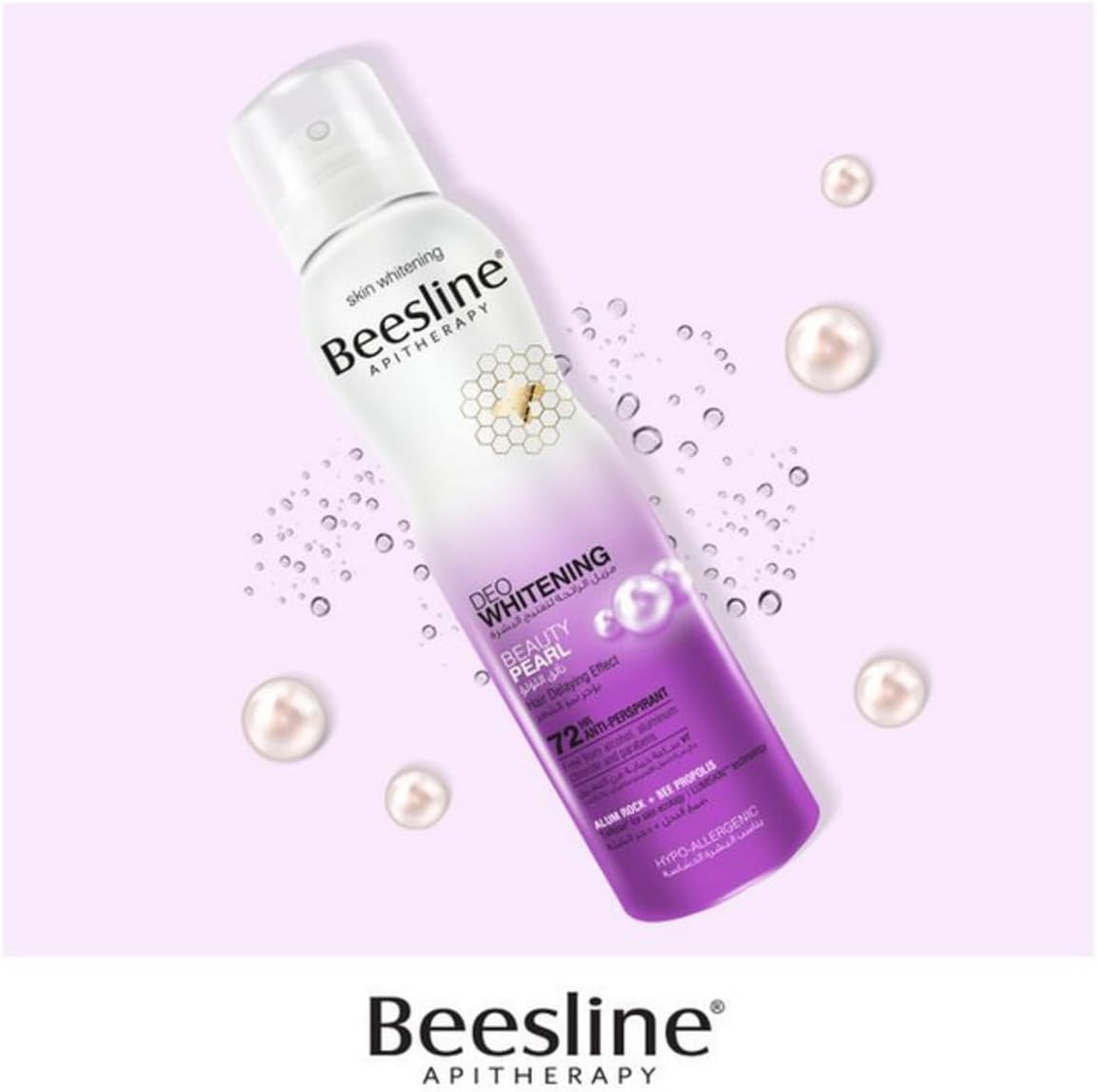 Beesline Spray Deo Whitening  Beaut Pearl  /150Ml