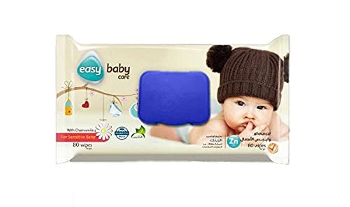 EASE BABY CAR 80 WIPES FOR SENSITIVE BABY