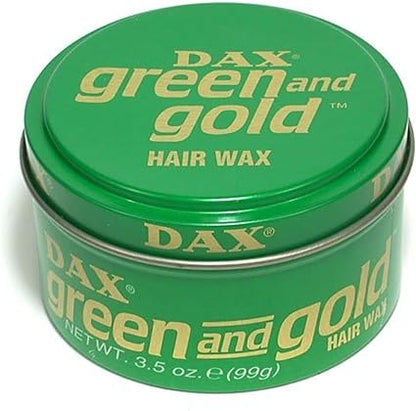 DAX green&gold hair wax