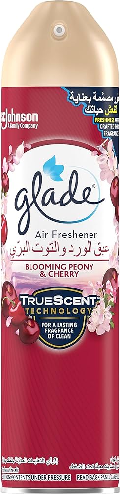 glade air freshner blooming peony&cherry 269ML