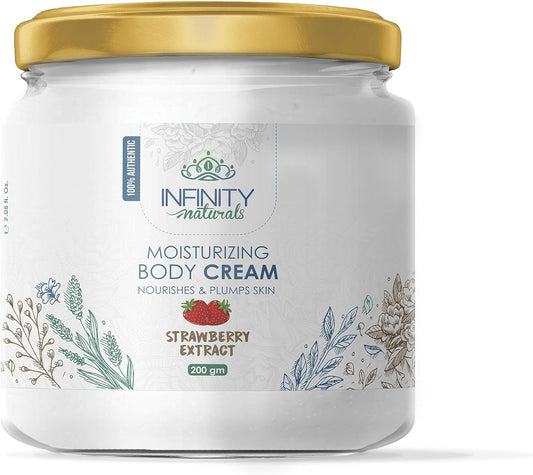Infinity Moisturizing Body Cream Strawberry Extract 250 ml
