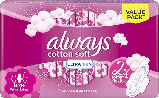 ALWAYS ULTRA COTTON 16 LONG NEW