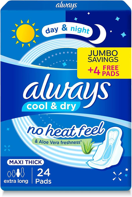ALWAYS MAXI EXTRA LONG 24 PADS New