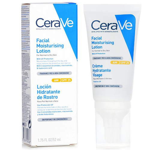 CeraVe AM Facial Moisturizing Lotion with Sunscreen  52ml