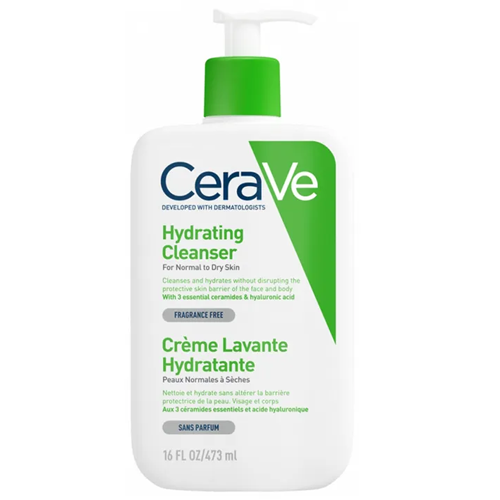 CeraVe Hydrating Cleanser Normal & Dry Skin 473ml