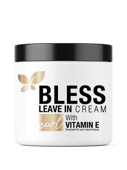 Bless Leave In Cream vitamin e Curl 450Ml