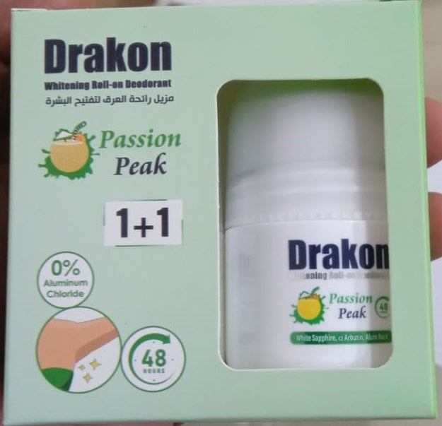 drakon whitening deo roll on passion peak 1+1