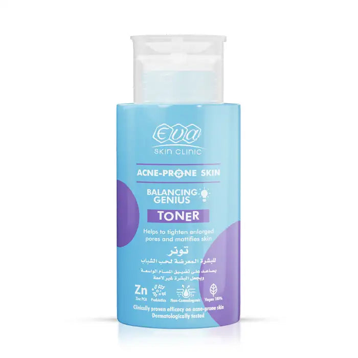 eva acne prone skin toner 200ml