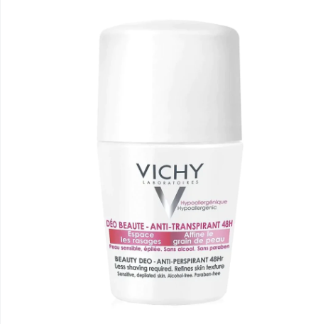 Vichy Roll antiperspirant for women 48hr 50mlابيض