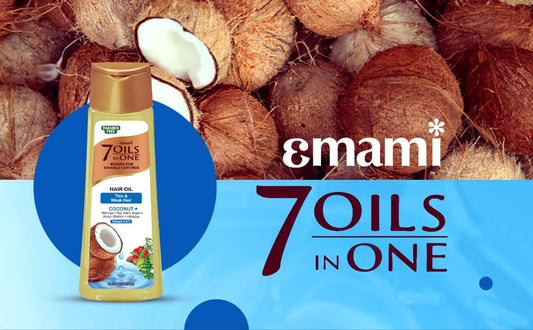 emami 7oils in one hair oil Coconut 100ml