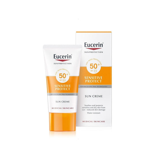 eucerin sun creamdry skin spf50+ 50ml
