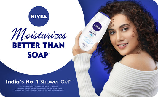 nivea soft&almond oil shower cream 250ml
