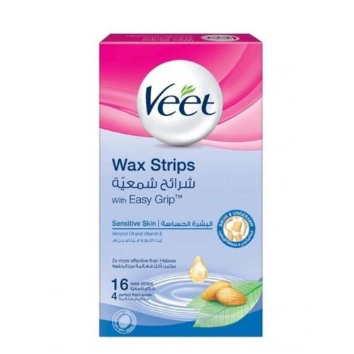 veet wax strips شرائح شمعية للبشرة الحساسة 10ق