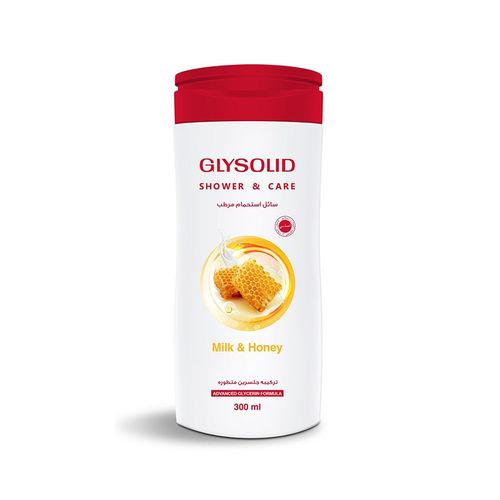 Glysolid Shower&Care Milk&Honey 300Ml