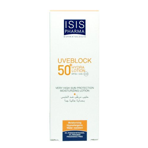 isis uveblock spf +50 hydra lotion 100 ml