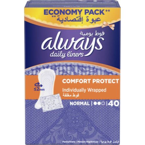 always Comfort40 normal individually wrapped