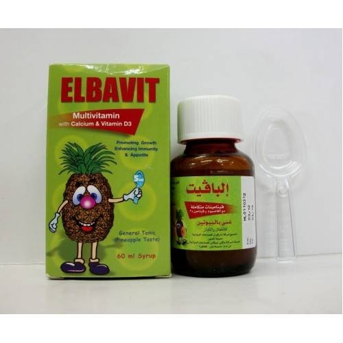ELBAVIT SYP 60 ML calcium