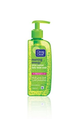 CLEAN & CLEAR MORNING ENERGY Shine Control Daily Facial Wash