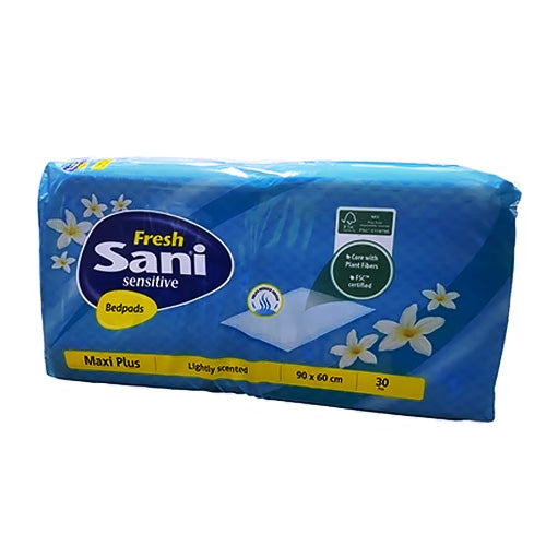 sani fresh sensitive xl 30 مفارش سرير