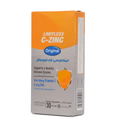 limitless C zinc original 30 LOZENGES