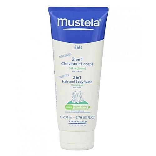 Mustela 2*1 Hair&Body cleansing gel 200Ml