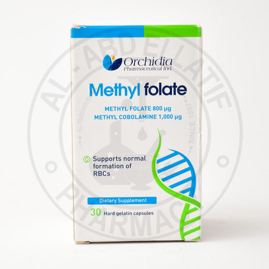 methyl folate 800mcg 30cap