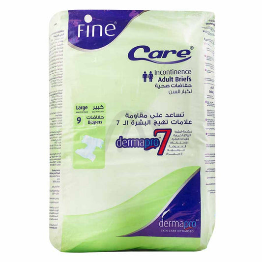FINE LIFE CARE DIAPERS 9 (L)