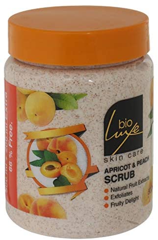Bio Luxe Apricot and Peach Scrub 500Ml