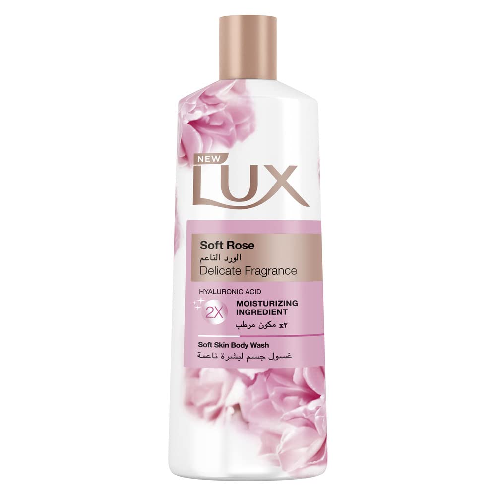lux shower soft rose 500ml