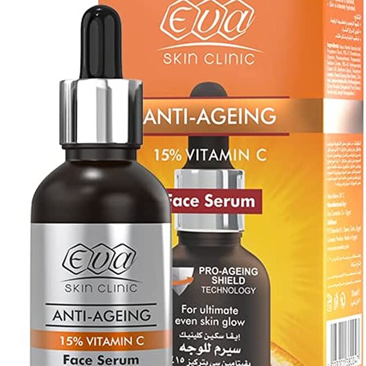 eva skin clinic anti ageing vit c serum 30ml