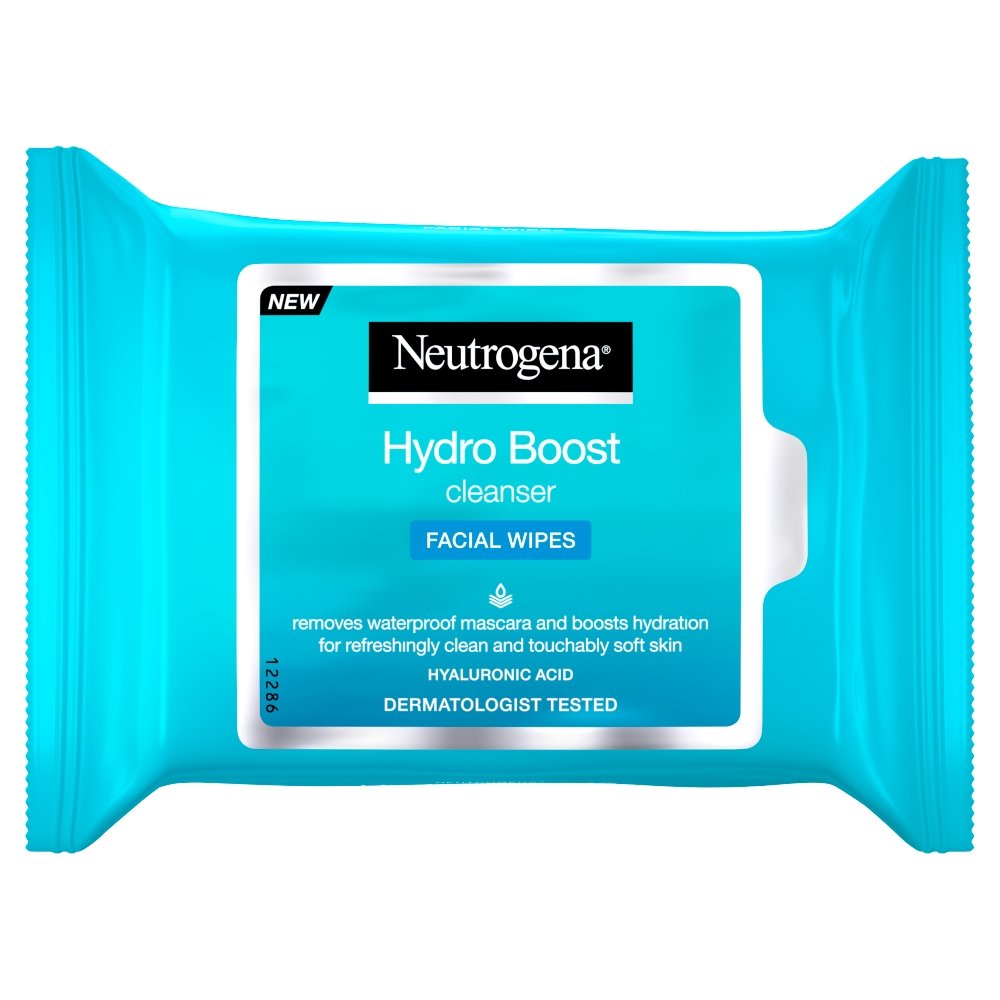 Neutrogena Hydro Boost cleanser facial wipes