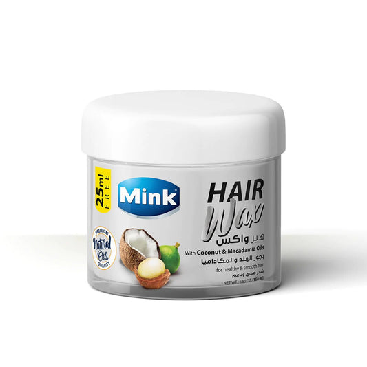 Mink Hair Wax with Coconut, Macadamia Oil and Cocoa Butter /125