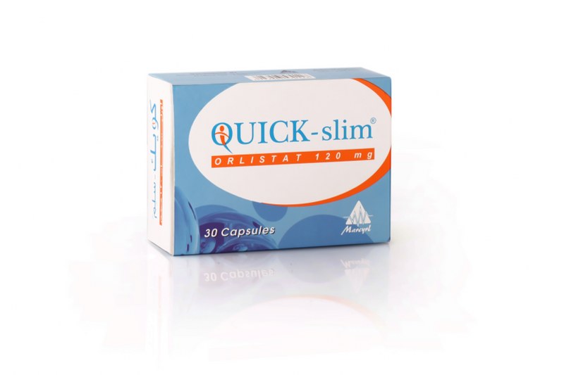 Quick Slim 120 mg - 30 Capsules