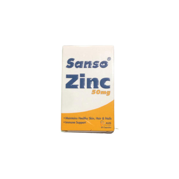 Sanso Zinc 50mg 30Cap
