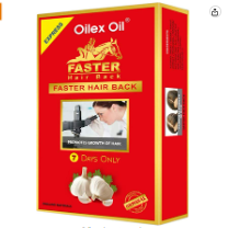 FASTER oilex oil black garlic white 100ml