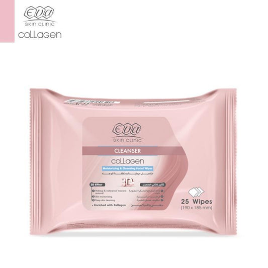 EVA Collagen CleanNser 25 wipes