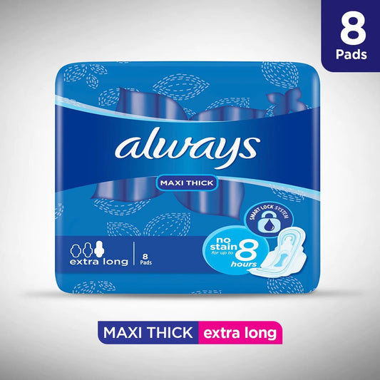 ALWAYS MAXI EXTRA LONG 8 PADS New