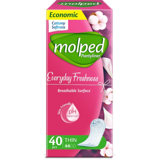 molped pantyliner everyday thin nature scent 40pcs