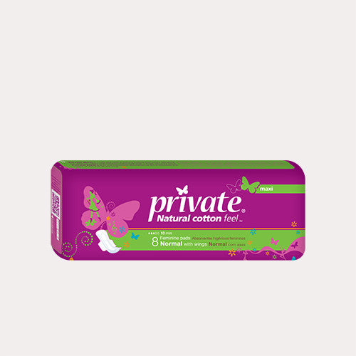 PRIVATE MAXI NORMAL 8 PADS